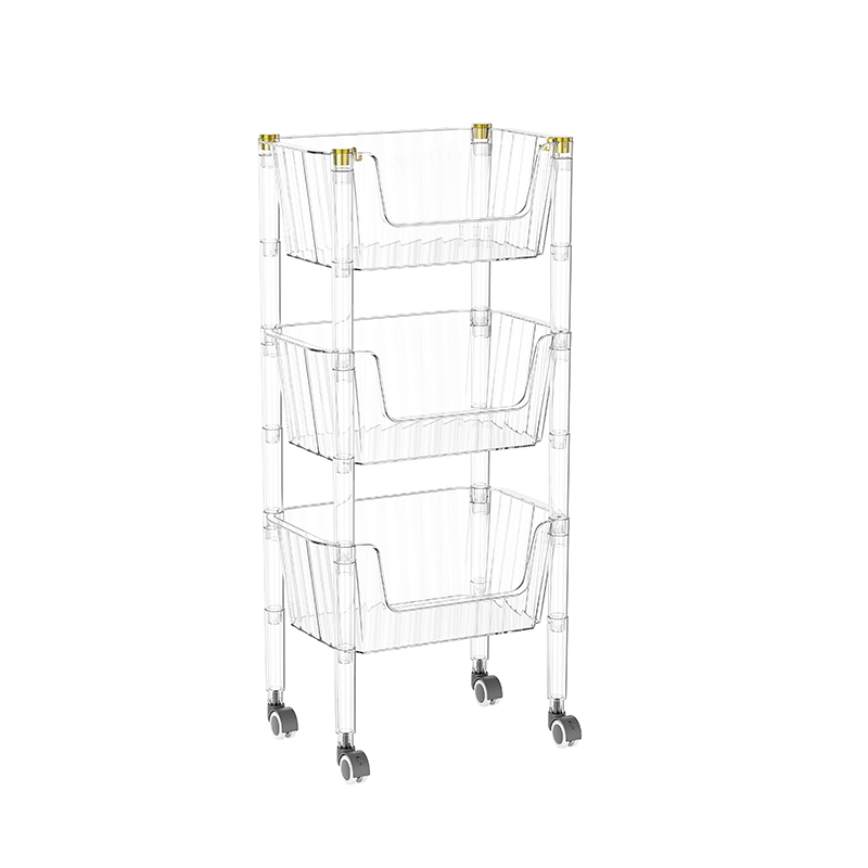 Tydelig 3-utnyttelsesvogn med hjul